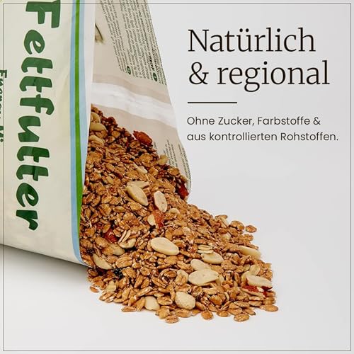Erdtmanns Fettfutter für Wildvögel, 1er Pack (1 x 5 kg)