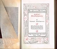 Booklover's Edition Life of Shakespeare B0012QE32C Book Cover