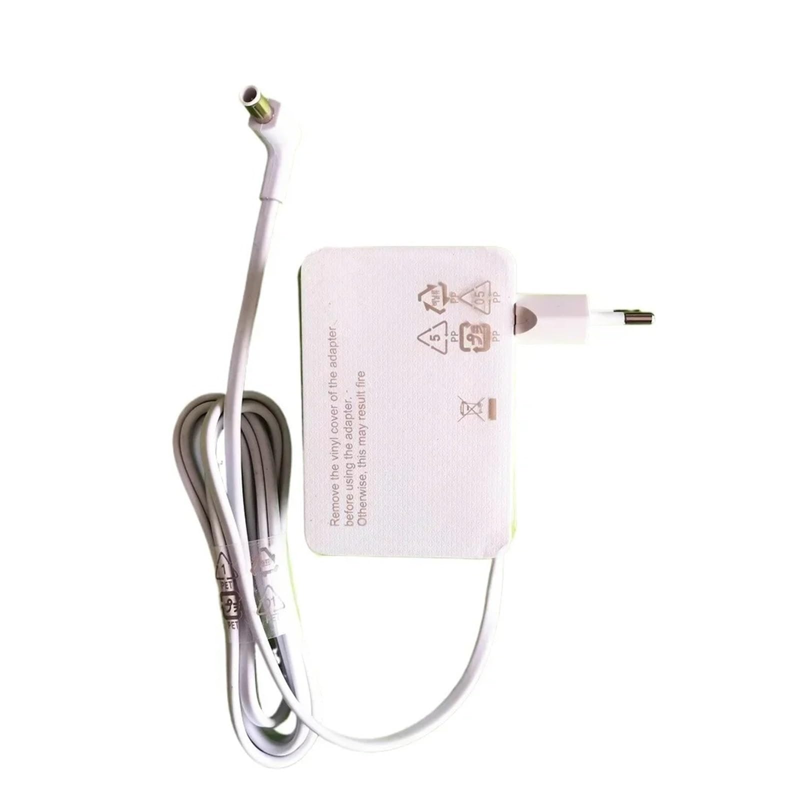 Cavo Adattatore TV A5919_KPNL BN44-00887E 19 V 3,10 A 59 W Bianco Alimentatore, Compatibile Con Samsung, Connessioni Display: S34J550WQU, C32F391FWN, U32J590UQN, LC32JG56Q Cavo Coassiale