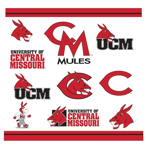 Image of Rico Industries NCAA College Double Wall Mayhem 16oz Or 20oz Tritan Tumbler W Lid