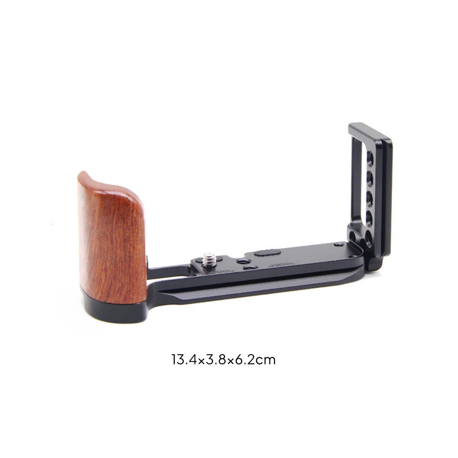 1 Pezzo Staffa Fotocamera Piastra Montaggio Supporto Fotografia in Metallo Nero Angolo Retto Stabile Cambio Rapido Orizzontale Verticale Fissaggio, style to 2