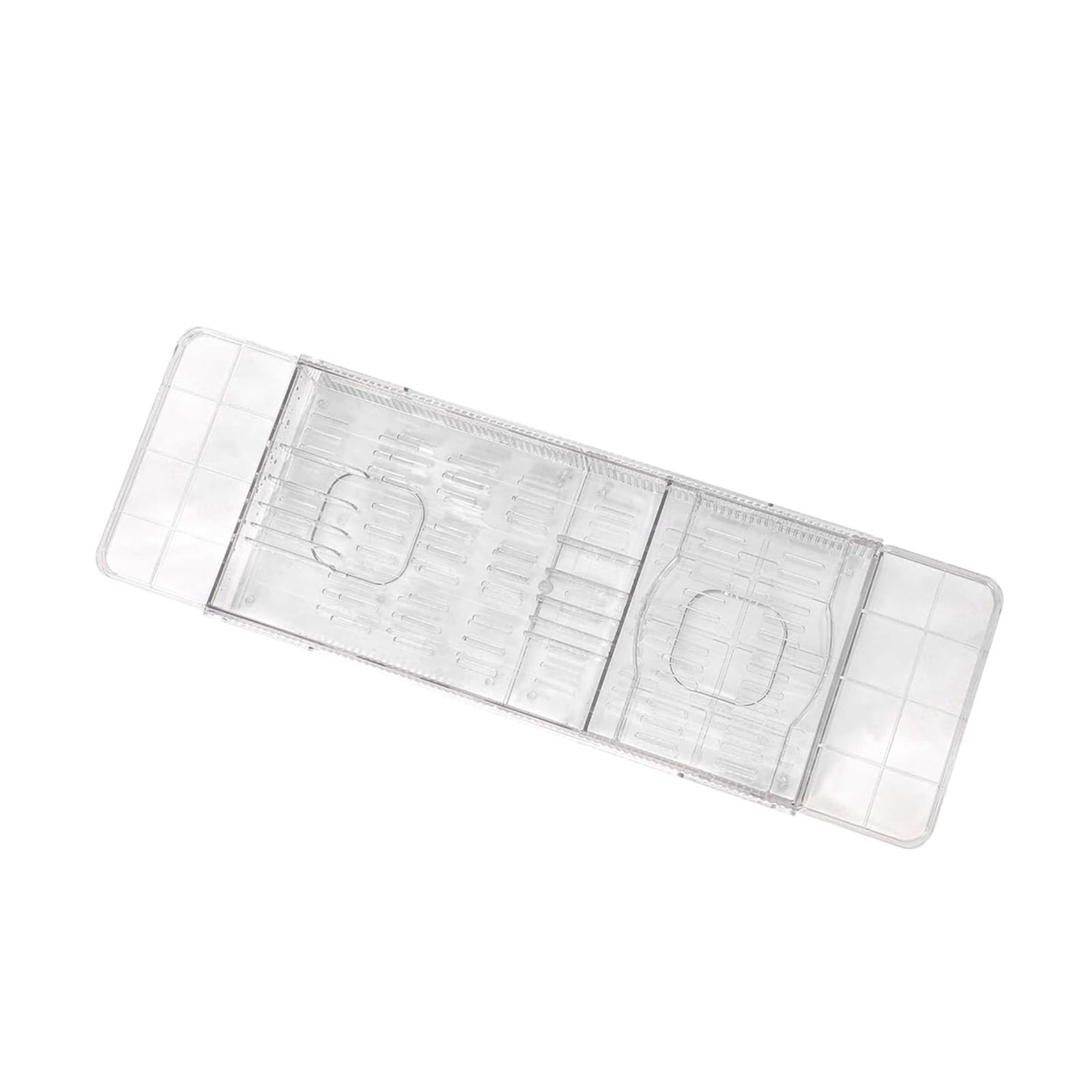 JKJZSALJ Multifunctional Clear Bath Tub Rack - Practical Storage Shelves For Safe Bathroom Use Ideal For Bathtub Nization And Accessories Storage