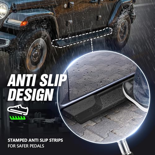 Estribos laterales para Jeep Wrangler JL 2018-2026 miniatura 6