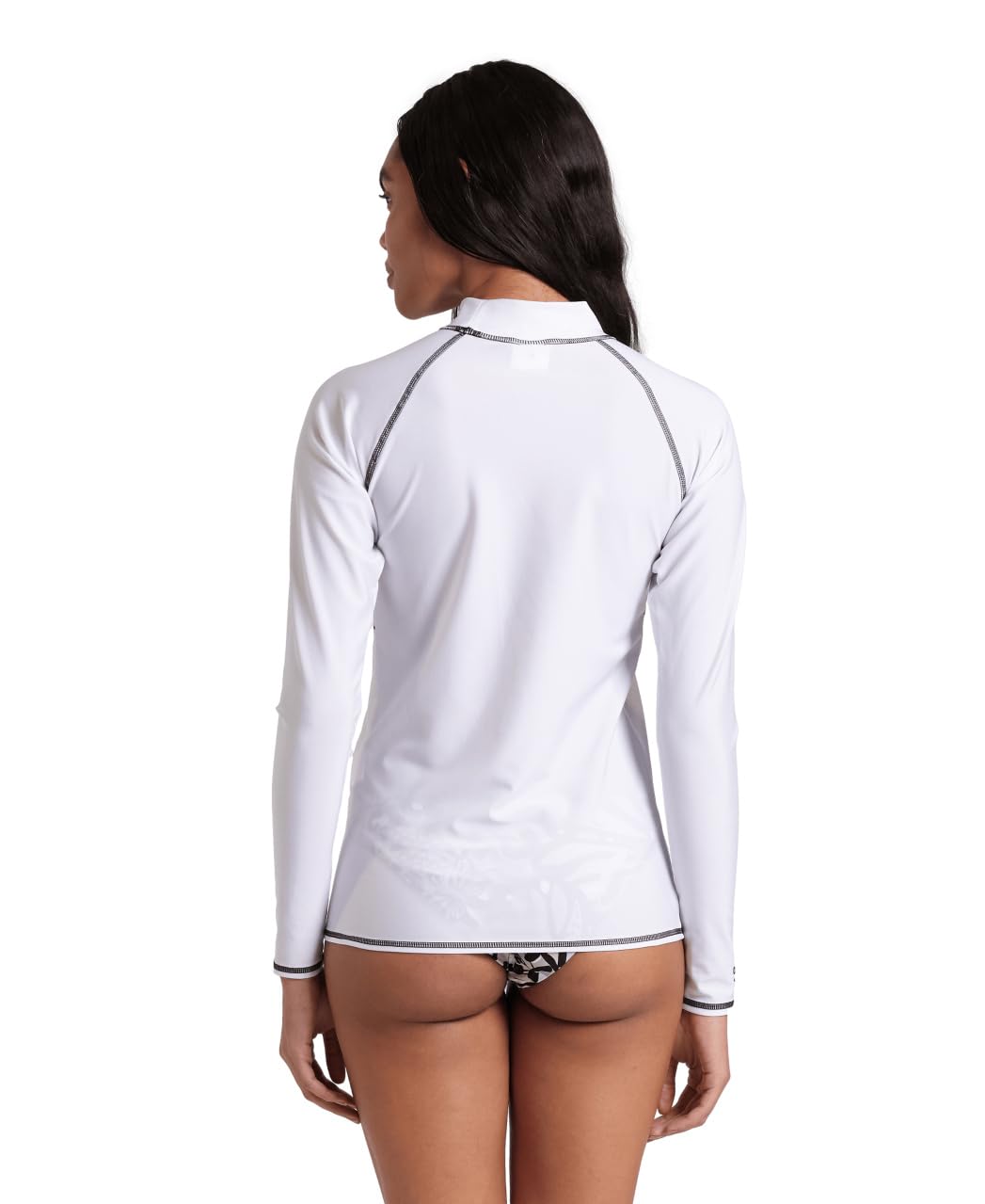 Arena Women's Arena Rash Vest L/S Graphic Top Mujer (Pack de 1)