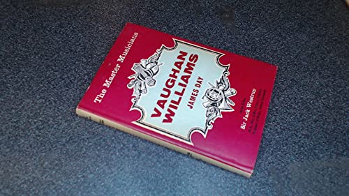 Vaughan Williams (The Master musicians series) B0006AXHDQ Book Cover