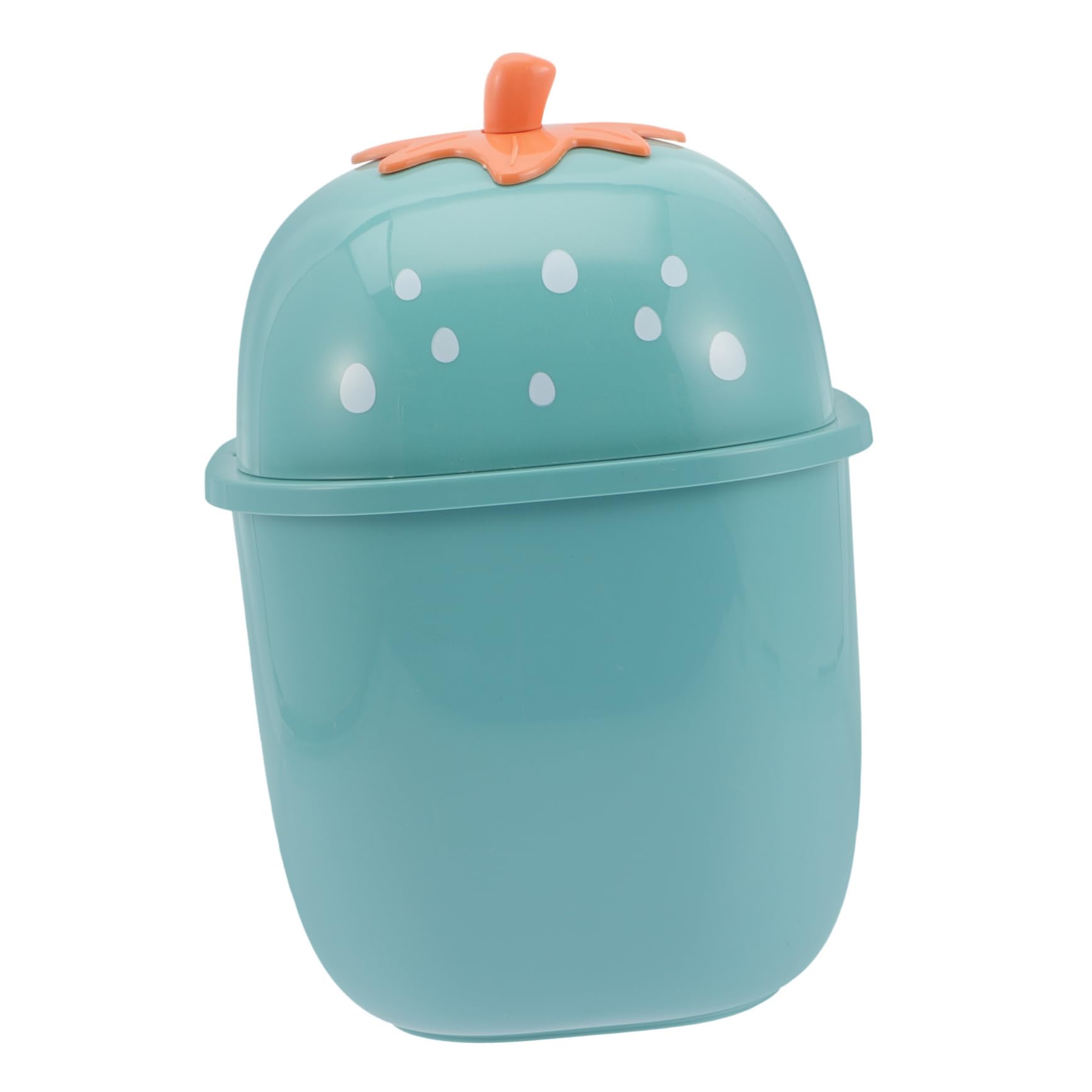 MAGICLULU Compact Counter Trash Can Plastic Dormitory Waste Basket Small Flip- Paper Basket