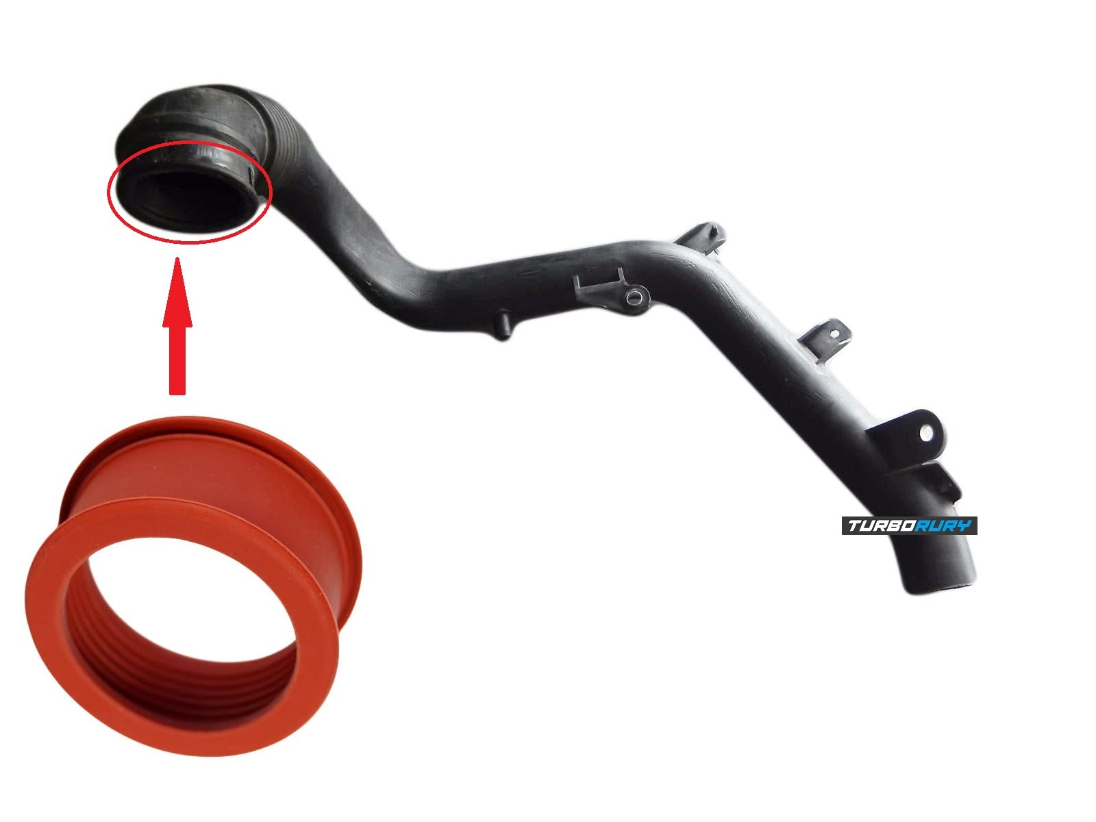 Guarnizione Tubo Turbina Guarnizione O-ring Ricambio – Compatibile con Opel Astra G 1.7 CDTi – OE 97306216, 97183197, 97245014, 5860750 – Materiale Durevole, Estremamente Resistente