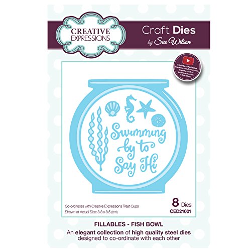 Sue Wilson Fillables Collection Fish Bowl Die