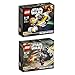 Produktbild Lego Star Wars 2er Set 75161 75162 TIE Striker Microfighter + Krennic's Imperial Shuttle Microfighter