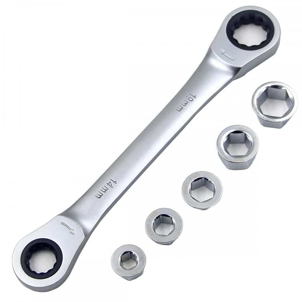 Amazon.com: 7 in 1 Multi-Function Ratchet Set Universal Socket Set
