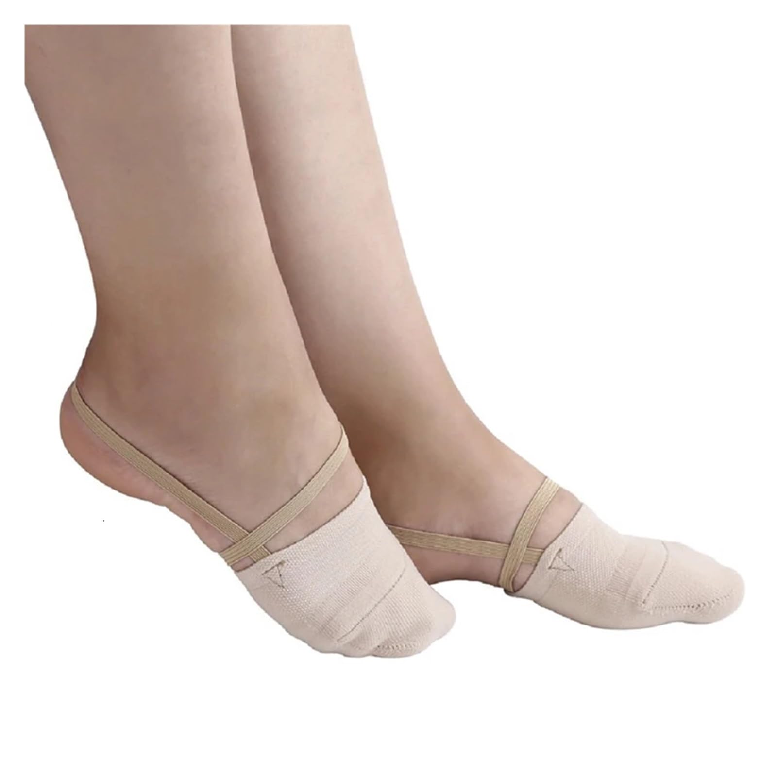 Punteras Gimnasia Ritmica Niña Calcetines de Punto Medio for niñas, for Gimnasia rítmica, for salón de Baile, for Yoga