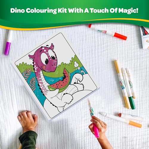 Image of Luxor Crayola Color Wonder Mess Free Prehistoric Pals Dinosaur Coloring Pages & Markers