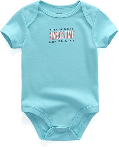 Miniatura 2 de Body de manga corta para bebé, ropa de bebé recién nacido de una pieza para bebé niño y niña
