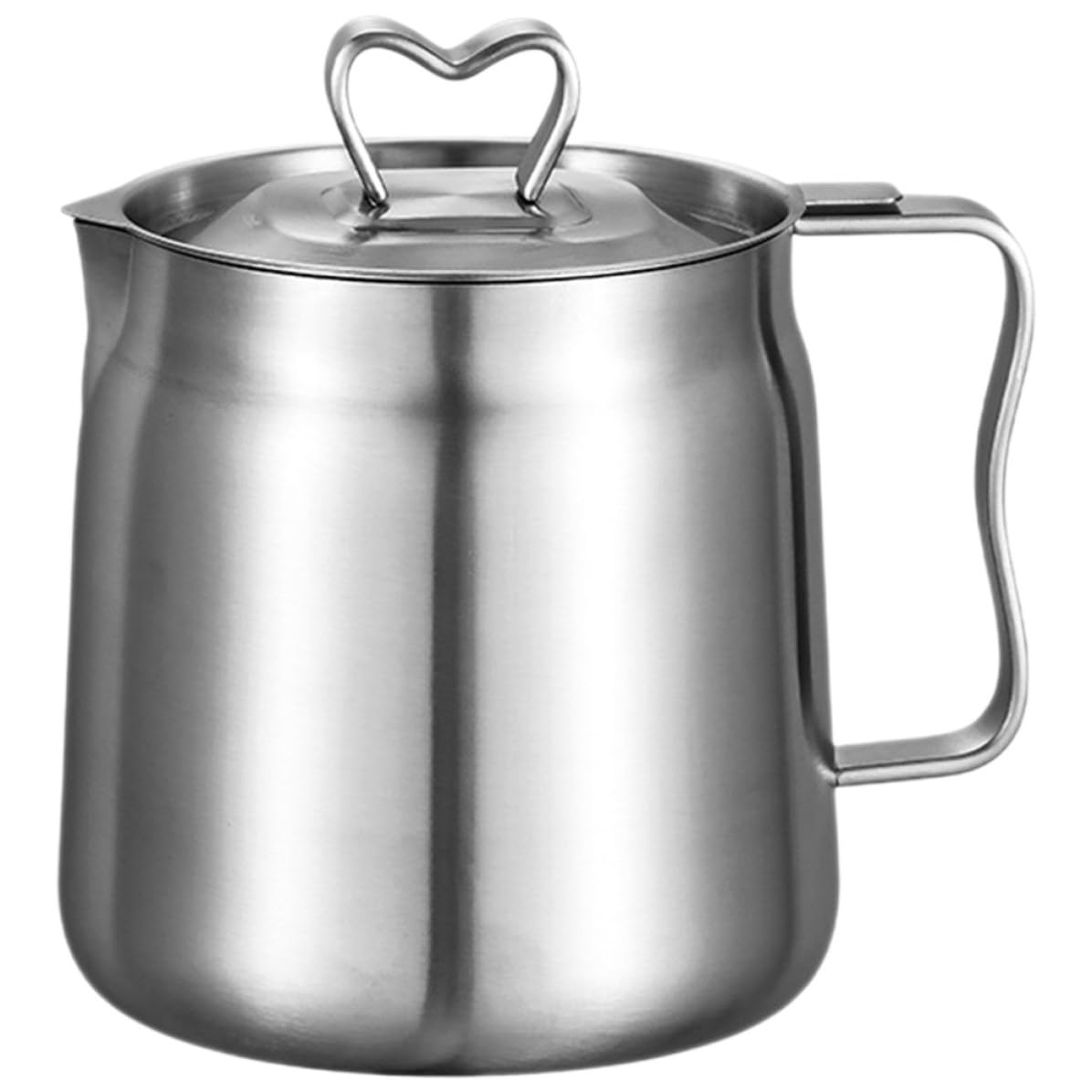 Contenitore Olio Cucina in Acciaio Inox 2l Filtro Argento