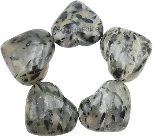 Miniatura 3 de GEMSCITE Piedra preciosa negra de rutilo con forma de corazón, 1.181 in, bolsillo de palma, curación, tallada, piedra de preocupación, buena suerte,