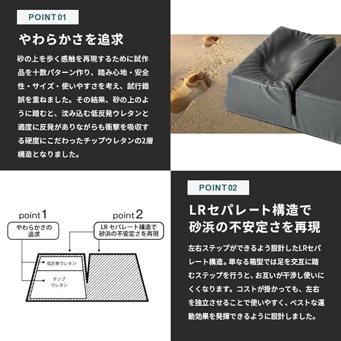 Amazon | サンドステッパー ステッパー 静音 踏み台昇降 ステップ台