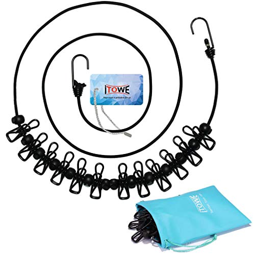 Reviews for ITOWE Travel Clothesline Portable Clothesline Elastic