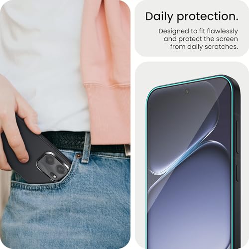 Image of FIRST MART Tempered Glass for Oneplus Nord CE 6 5G with Black Camera Ring Guard & Installation Kit | HD Clear Edge-to-Edge Screen Protector, Scratch Resistant, Case-Friendly | Pack of 1