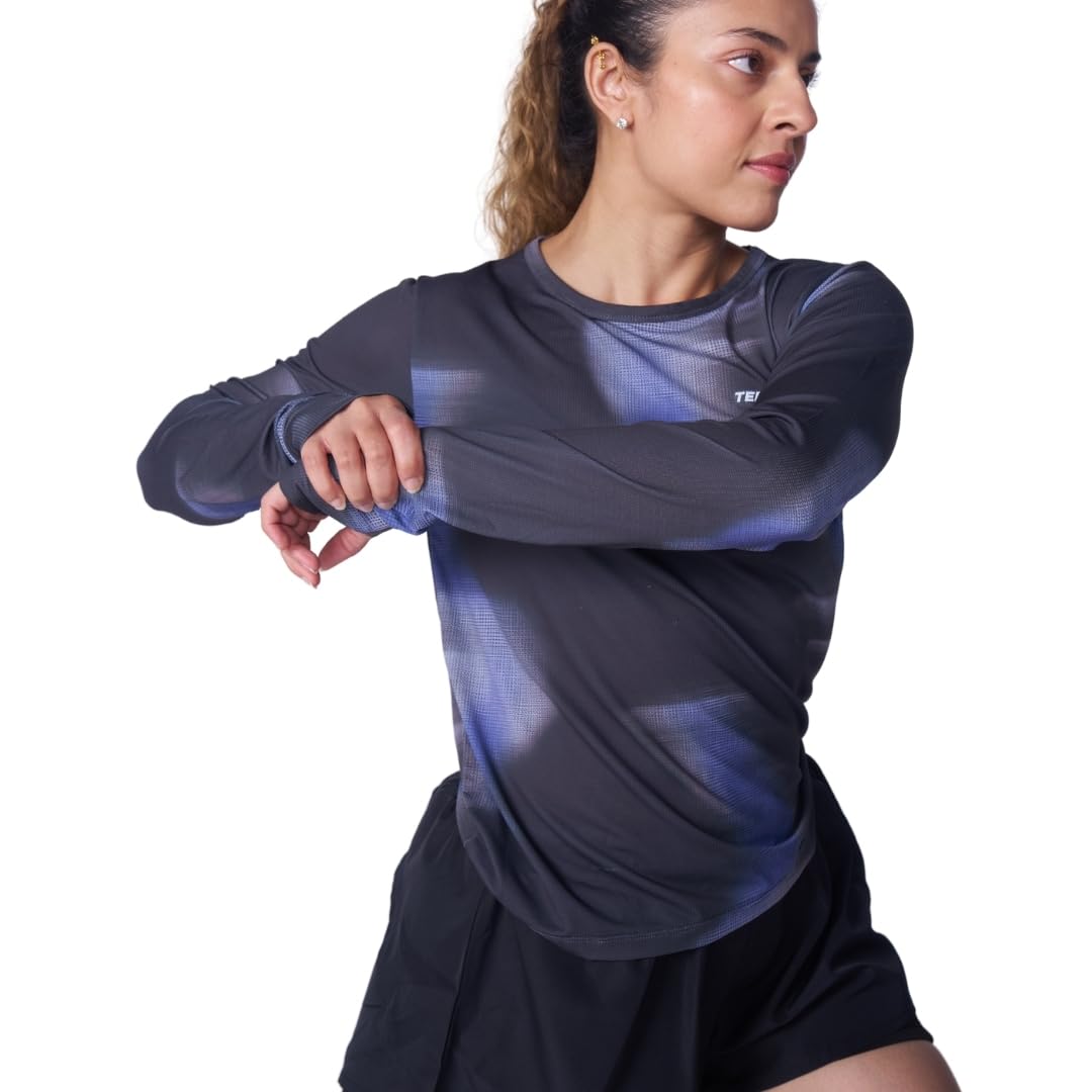 terractive Women's 101 GSM Full Sleeve Running T-Shirt-picture-24