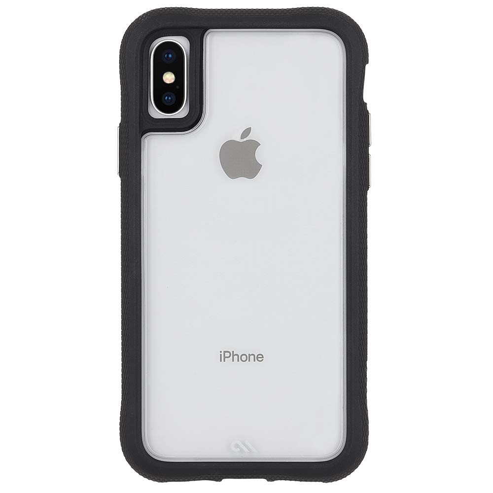 Case-Mate - iPhone XS Case - PROTECTION COLLECTION - iPhone 5.8 - Clear/Black