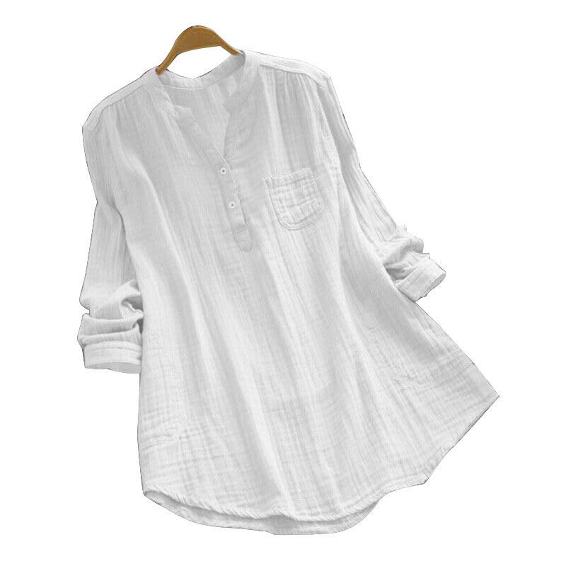 Image of ROYALICA Women's Short Sleeve Drop Shoulder Collared Blouse Button Down Graphic Print Blouse Shirts Top