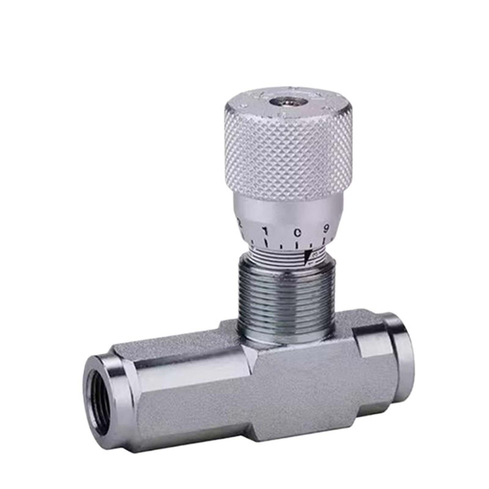 Zkpelbqix Stu-G1-4 Flow Control Valve Hydraulic Throttle One-Way -G1/4 -G3/8 -G1/2 -G3/4 -G1
