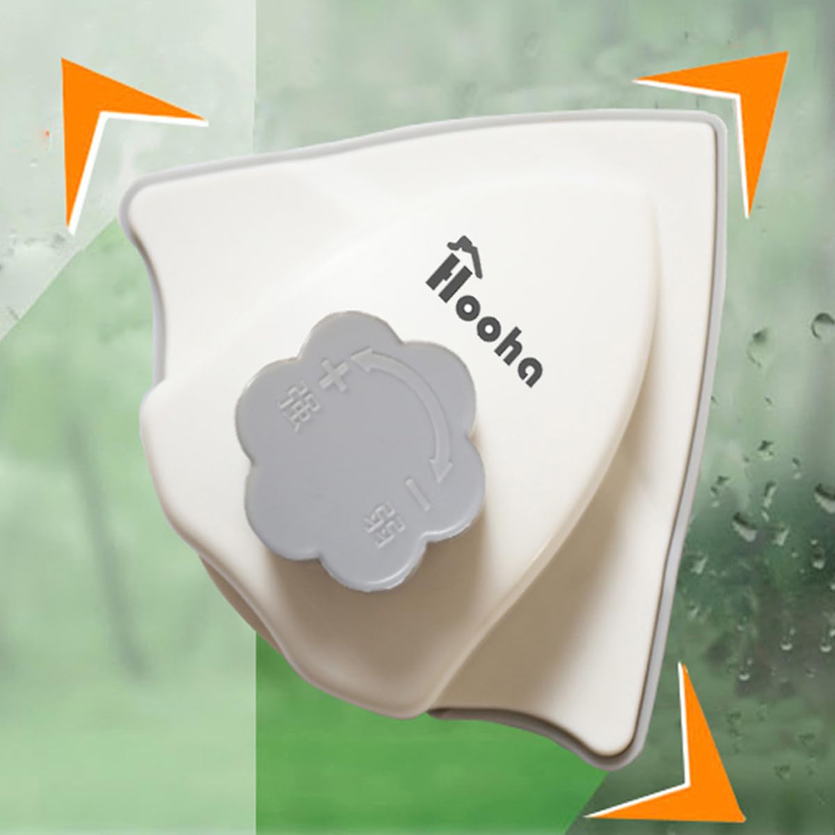 Hooha Magnetischer Fensterreiniger für 3-35mm Fenster Water-Filled Fensterputzer Doppelseiten Magnetisch Professionell Fensterwischer Enthält insgesamt 30 Schwämme (Regulierbarer Magnetische 3-26mm)