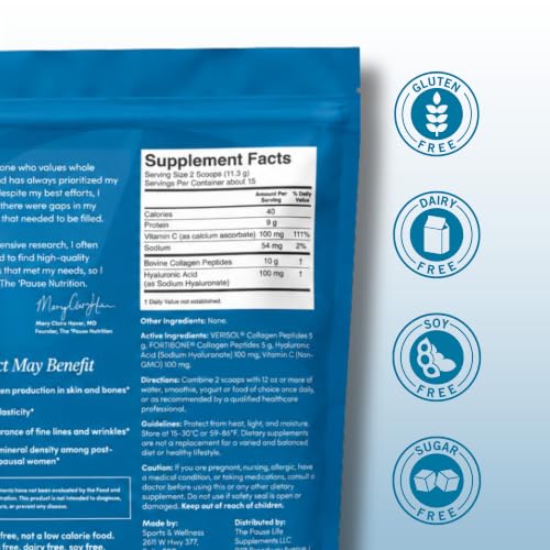 The 'Pause Life Skin & Bone Collagen Peptides