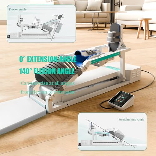 Ejercitador eléctrico para piernas y rodillas con 3 niveles de resistencia miniatura 7