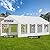 YITAHOME 13x26FT Party Tent Heavy Duty PVC Wedding Event Shelters White Upgraded Galvanized Ripple Canopy with Large Roof Removable Sidewalls & 2 Storage Bags 600D Oxford Commercial
