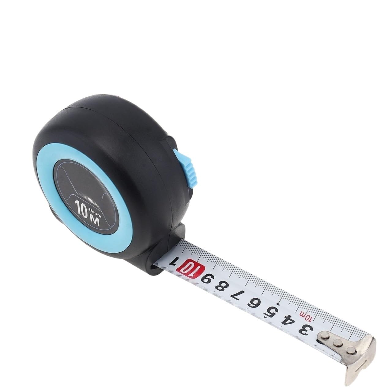 Metro a Nastro in Acciaio 3/5/7,5/10 Metri Righello for Strumenti for la Lavorazione del Legno gommato autobloccante Addensato Preciso e Chiaro (Size : 5M 25MM)