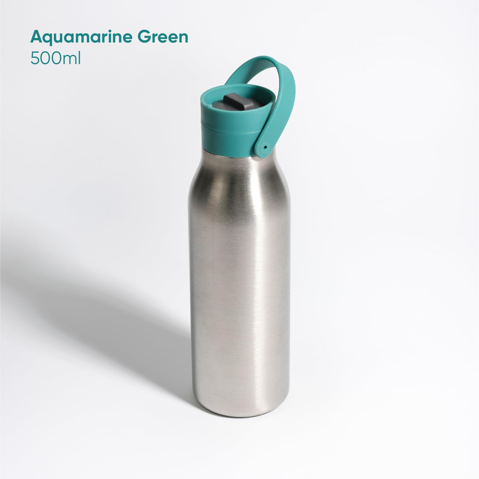 Circular&Co (Previous Generation) 500ml Stainless Steel Reusable Water Bottle, Insulated, Double Walled - Image 2