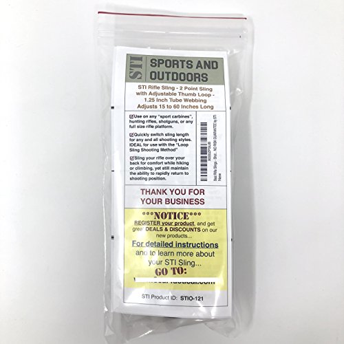 Sti Mil-Spec Webbing 2 Point Duty Sling With Fast-Loop Adjuster #TOP1