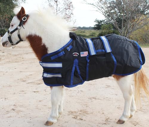 Image of 1680D Miniature Weanling Donkey Pony Horse Foal Winter Blanket 519TS02