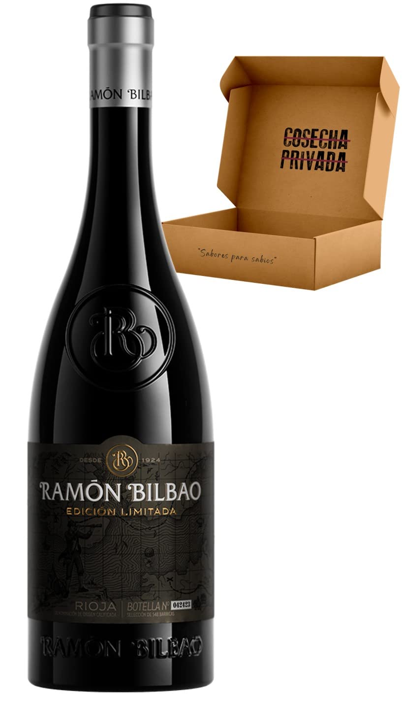 Ramón Bilbao EL - Envío 24 H - 3 Botellas - Vino Tinto DO Rioja - Cosecha Privada (Estuche Regalo, 3 Edición Limitada)