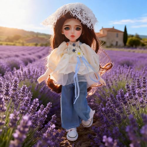 Muñeca Articulada Estilo Francés 30 cm LINYARTH miniatura 4