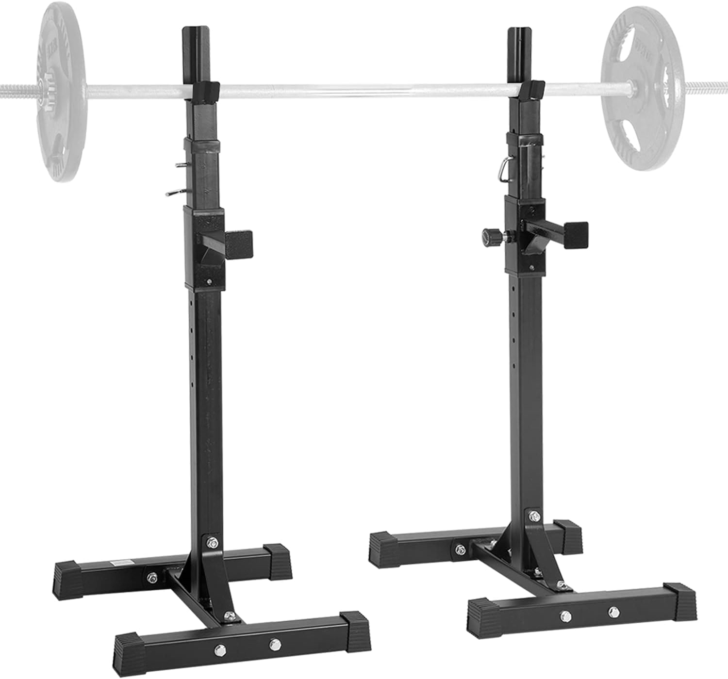 Adjustable Barbell Squat Rack