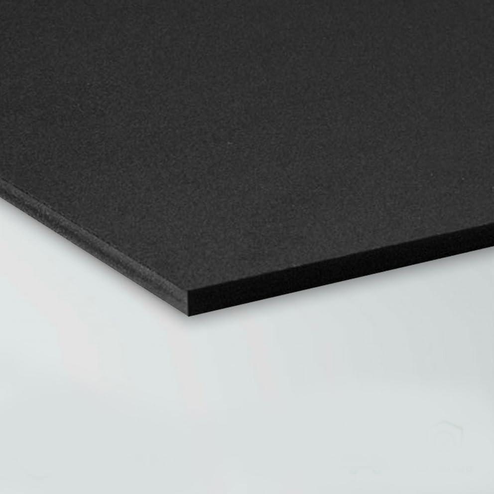 Pannello Lastra Forex pvc nero altissima qualità - spessore 10 mm (Formato150x100cm)