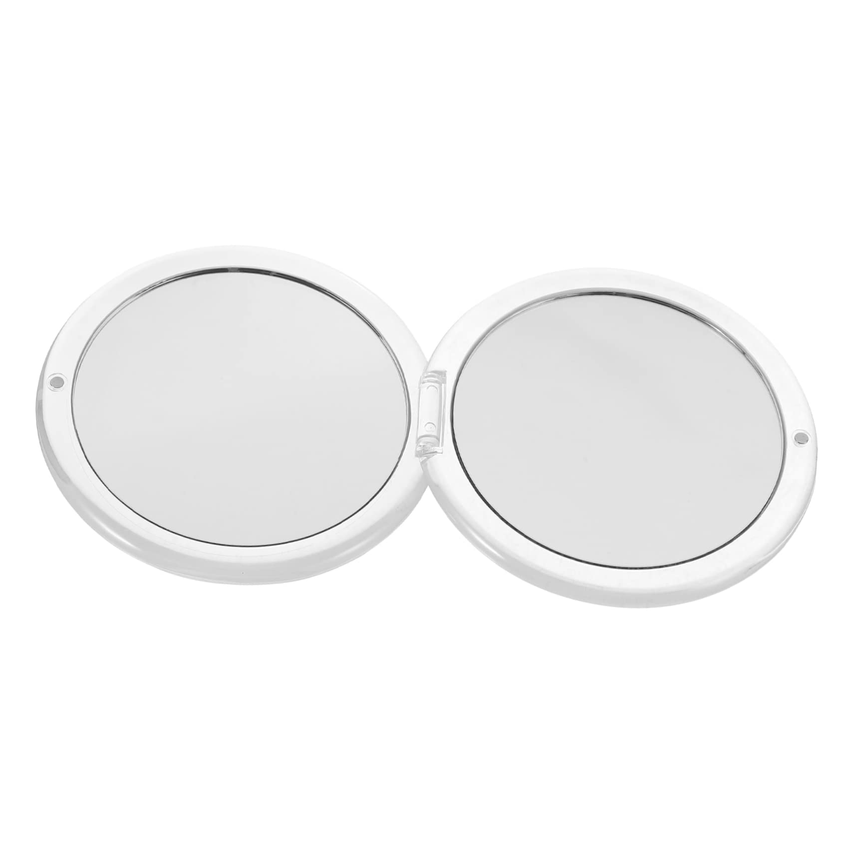 Beaupretty 3pièces Miroir De Poche Miroir De Maquillage Portable pour Mariée pour Sac à Main Accessoire De Beauté Pratique pour Voyages Et Sorties
