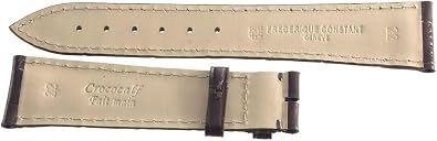 Frederique Constant Geneve 22mm x 18mm Brown Watch Band Strap