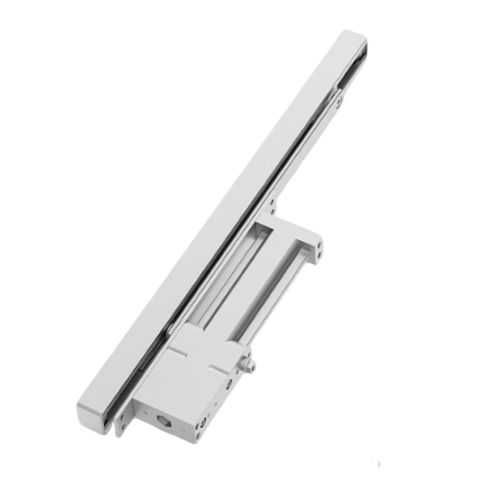 XNZJHPP Adjustable Heavy-Duty Concealed Door Closer - Smooth, Quiet Operation for Commercial/Residential Doors, Invisible Design, Speed & Load Control (C)
