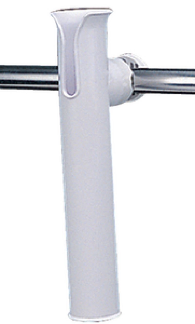 Sea Dog Line White Polypro Rail Mount Rod Holder