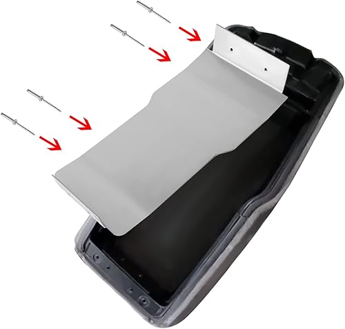 Miniatura 7 de DNA MOTORING ZTL-Y-0231 Kit de reparación de tapa de reposabrazos de consola central compatible con 06-08 Hombre I-Series Pickup  04-12 Colorado