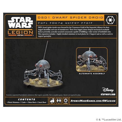 Asmodee Star Wars: Legion DSD1 Dwarf Spider Droid miniatura 2