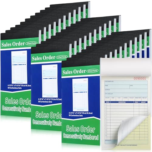 Carnet de commandes autocopiant pour simplifier la facturation de vos clients