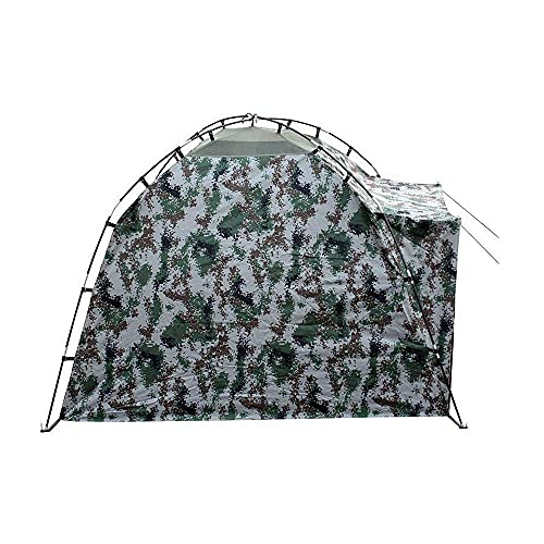 Outdoor Zelt,Camping Digital Camouflage Soldatenzelt 420D Dickes Tuch Wasserdichtes Gummi Tarnzelt Angeln Winterzelt – Bild 3