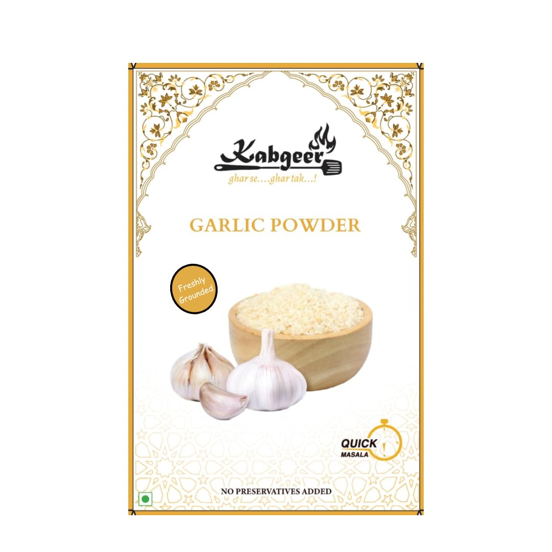 Kabgeer Garlic Powder | 100% Pure Grounded | Ready to Use | Instant Garlic Flavour | Additive Free, No preservatives, Natural Lehsun Powder - 50 gram (B0CC5SGWBH) Amazon Price History, Amazon Price Tracker