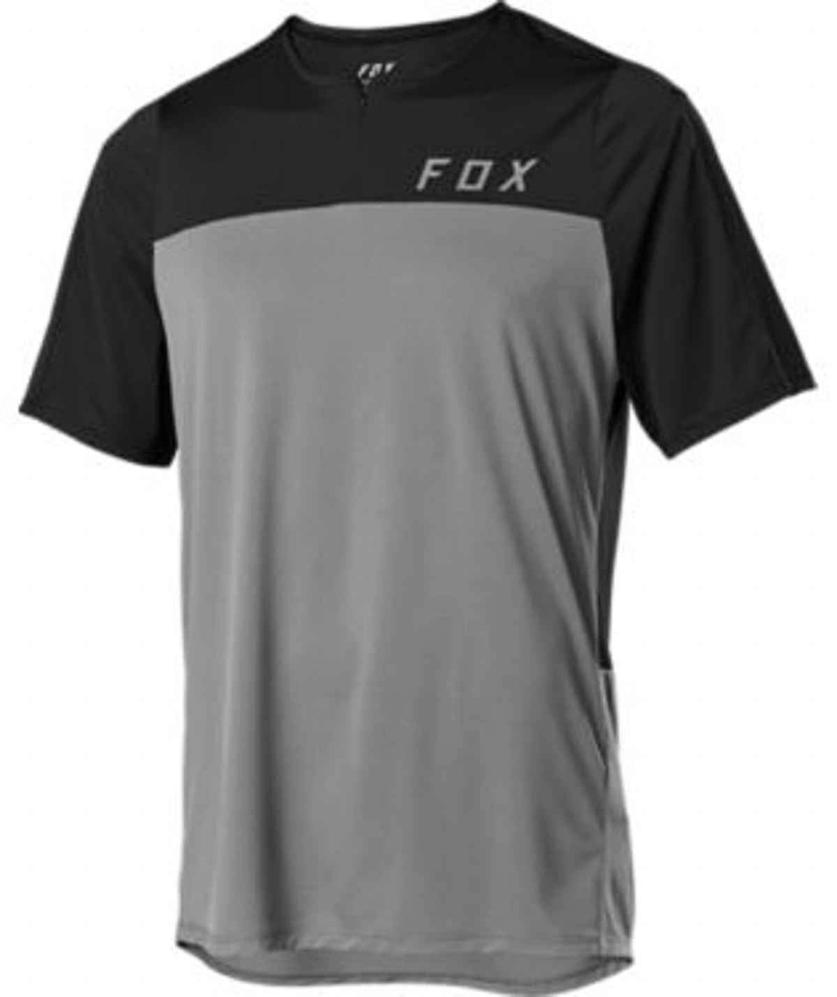 Fox Racing Flexair Delta Short-Sleeve Jersey - Men's Pewter, M