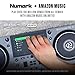 Numark Mixstream Pro Go - Standalone DJ Controller with Battery, DJ Mixer, Speakers, Amazon Music Unlimited, WiFi, Touchscreen, Works with Serato DJ