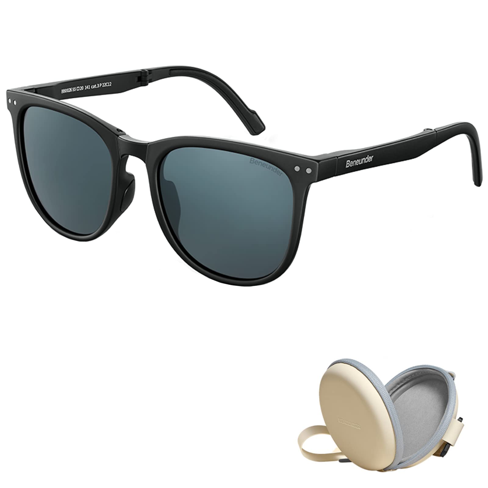 BENEUNDER Polarized Folding Sunglasses